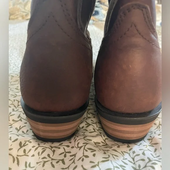 AdTec Men's 11" Ranch Wellington Classic Western Boots Leather Redteak Size 8.5 - Picture 8 of 10